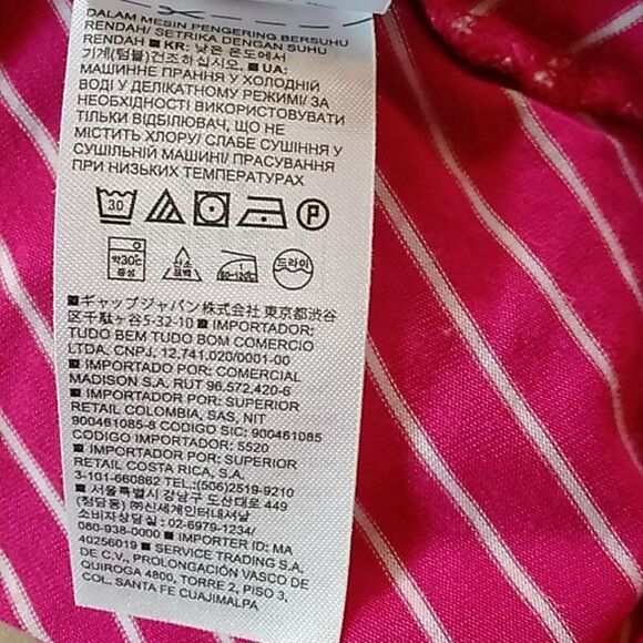 Gap Striped Strech Women's Dress Size M - Picture 11 of 15